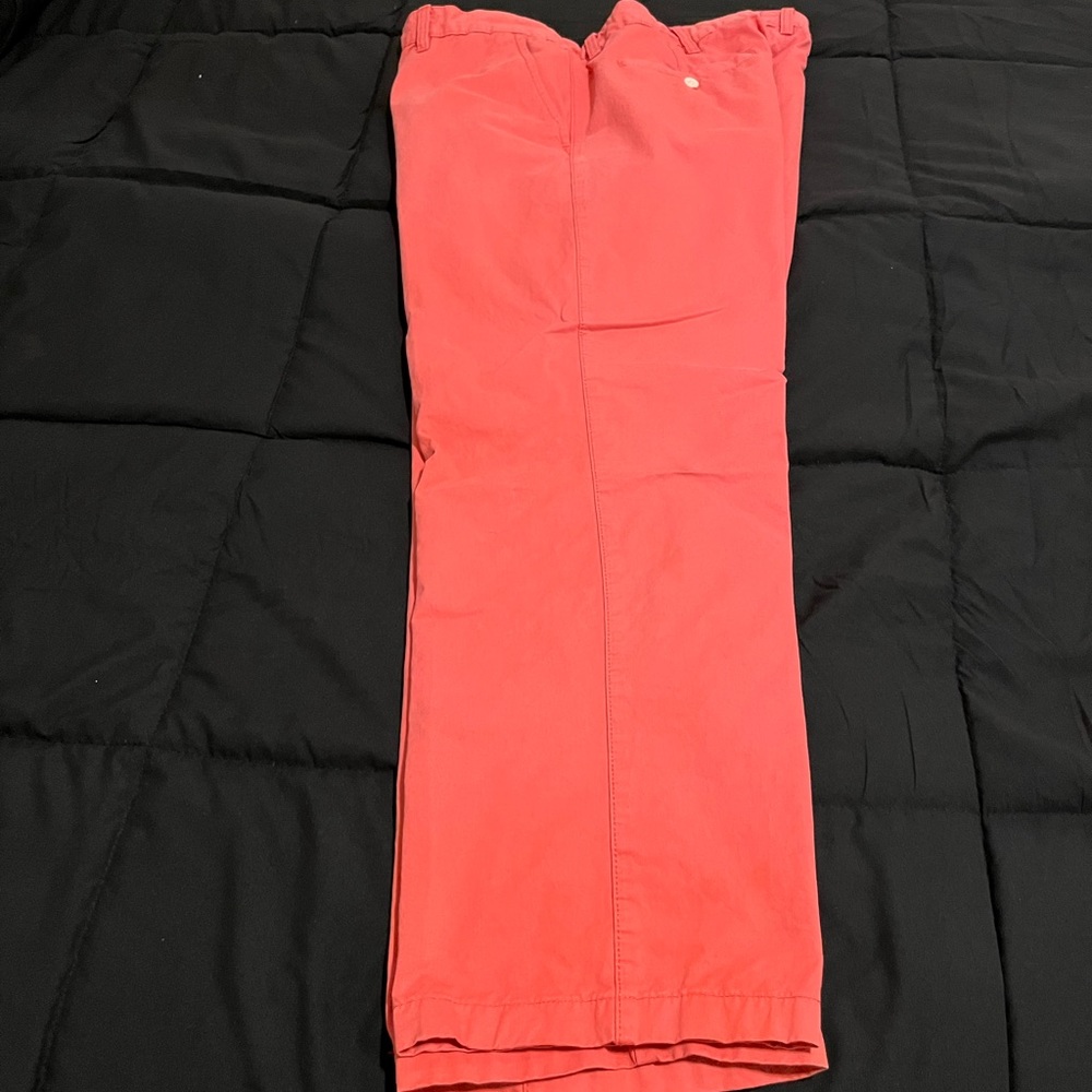 Salmon color casual slacks. Size 40W x 30L